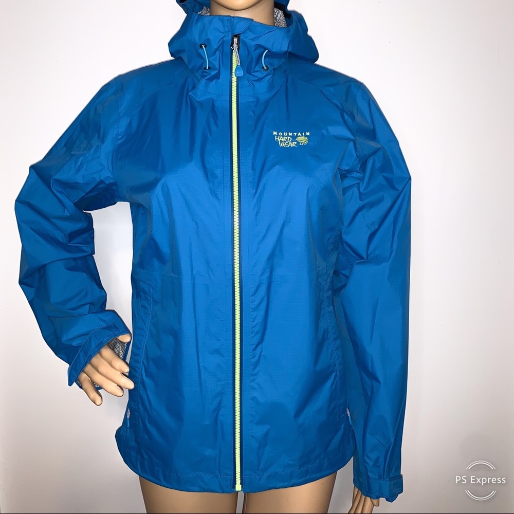 MOUNTAIN HARDWARE Plasmic Hooded Rain Jacket